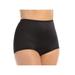 Plus Size Women's High Leg Panty Brief by Rago in Black (Size L)