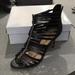 Jessica Simpson Shoes | Jessica Simpson Black Sandals Used Once Size 8m | Color: Black | Size: 8