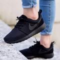 Nike Shoes | All Black Nike Roshe | Color: Black | Size: 7