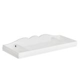 Baby Cache Adelina Changing Table Topper Wood in White | 8 H x 54 W x 18.25 D in | Wayfair 22865-WH