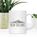 Koyal Wholesale Colorful City Skyline Coffee Mug Ceramic in Brown/White | 3.8 H in | Wayfair APP96105