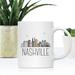 Koyal Wholesale Colorful City Skyline Coffee Mug Ceramic in Brown/White | 3.8 H in | Wayfair APP96104