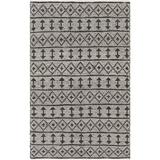 Black 96 x 0.01 in Area Rug - Union Rustic Alexandre Southwestern Handmade Flatweave Cream/Area Rug | 96 W x 0.01 D in | Wayfair