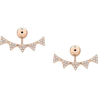 Fossil Ohrstecker Edelstahl One Size Damen Image