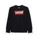 Levi's Kids Lvb Batwing Crewneck Sweatshirt Boys Black 8 Years