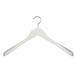 Rebrilliant Mccune Wood Standard Hanger Wood in White | 10 H x 18 W in | Wayfair 6F24404D73964E8A9D215E9B58C4A8B5