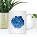 Latitude Run® Zodiac Watercolor Coffee Mug Ceramic in Blue/Brown | 3.8 H x 3.1 W in | Wayfair 446FCD1E251647698FFFC537C7B0CDB6