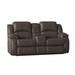 Southern Motion Cagney 78" Pillow Top Arm Reclining Loveseat Polyester in Gray | 41 H x 78 W x 40 D in | Wayfair 705-78P 186-14