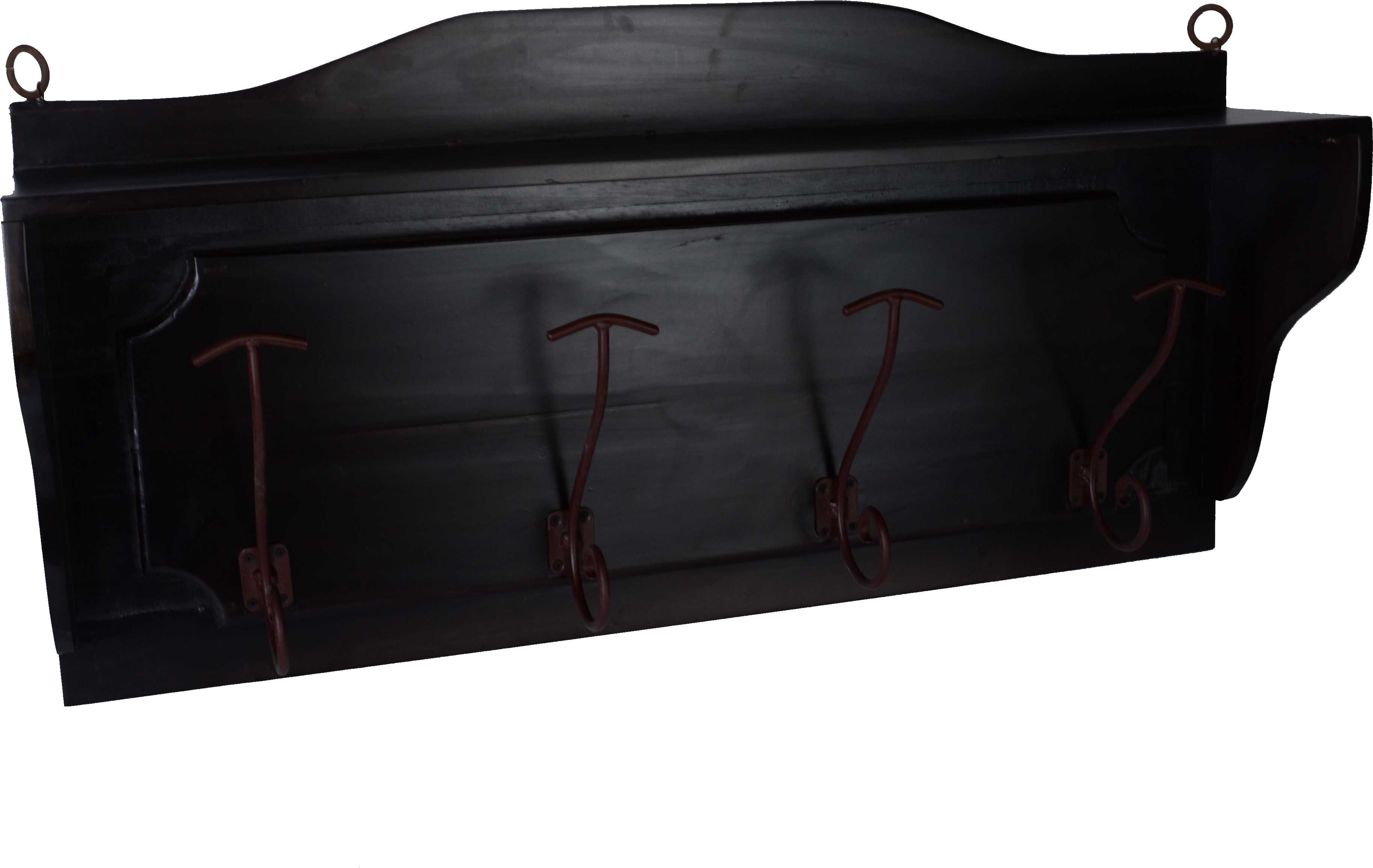 MiaMöbel Mexico Kleiderhalter 100cm Massivholz Pinie Kolonialstil Mexiko Möbel Mexikanisch