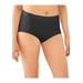 Plus Size Women's One Smooth U All-Around Smoothing Brief by Bali in Black (Size 6)