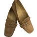 Coach Shoes | Coach Adeline Driving Loafers Suede Flats 8.5b | Color: Tan | Size: 8.5