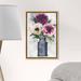 Art Remedy Floral & Botanical Anemone Floral Bouquet - Painting Print Canvas in White | 36 H x 24 W x 1.5 D in | Wayfair 34121_24x36_CANV_PSGLD