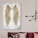 Willa Arlo™ Interiors Fashion & Glam Wings of Angel, Modern & lic Canvas Wall Art Print for Bedroom Canvas in Black | 16 H x 11 W x 1.8 D in | Wayfair