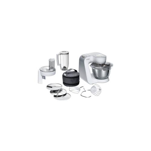 Bosch MUM58W20 Küchenmaschine 1000 W 3,9 l Silber, Weiß