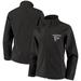 Women's Black Atlanta Falcons Full-Zip Sonoma Softshell Jacket