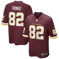 Men's Nike Logan Thomas Burgundy Washington Football Team Game Player Jersey