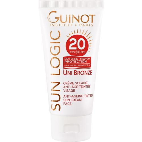Guinot – Crème Solaire Anti-Âge Teintée Visage Uni Bronze After Sun 50 ml Weiss Damen