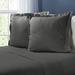 Ebern Designs Frazier Euro Pillow Cover Linen in Gray | 26 H x 26 W in | Wayfair BL19241 31986712