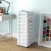 Wayfair Basics® Diego 9 Drawer Storage Chest Plastic in White | 37.75 H x 12.05 W x 14.25 D in 0072B0656C1E4AA9AD261ACAA9E21CFA