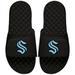 Men's ISlide Black Seattle Kraken Primary Logo Slide Sandals