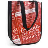 Lululemon Athletica Bags | Lululemon Reusable Tote (+ Free Bigger Tote) | Color: Black/Red | Size: Small (+ Free Larger Tote)