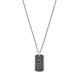 Emporio Armani Necklace for Men , Length: 525mm, Size Pendant: 32x16x2mm Silver Stainless Steel Necklace, EGS2724040