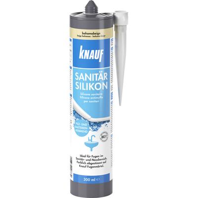 Sanitär-Silikon bahamabeige 300 ml Silikon Sanitär Bad Dusche Dichtstoff - Knauf Image