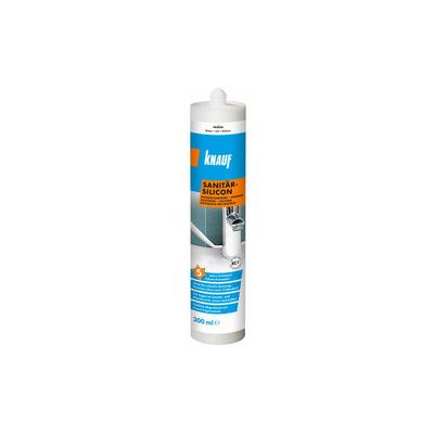 Knauf Sanitär-Silikon caramel 300 ml Silikon Sanitär Bad Dusche Dichtstoff Image