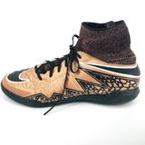 Nike Shoes | Nike Hypervenomx Indoor Soccer Shoe Sneaker Lk New | Color: Black/Gold/Red/White | Size: 4.5bb