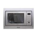 Candy MICG201BUK Built in 20 Litre Microwave (800W) Oven & Grill (1000W)- Stainless Steel