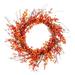 The Holiday Aisle® Berry 24" Foam Wreath in Orange | 24 H x 24 W x 24 D in | Wayfair 35C4AA89461644DB8ABE6BBCD81E2F51