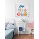 Isabelle & Max™ Chaunci Paperfold Dream Big Little One II Canvas Art Metal | 32 H x 32 W x 1.5 D in | Wayfair 22F649385F5944C886C335324EFDD511