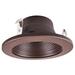 Nicor 05582 - 4" Oil Rubbed Bronze Baffle Trim (4" RECESSED BAFFLE TRIM (19501OB-OB))