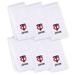 Infant White Minnesota Twins Personalized Burp Cloth 6-Pack