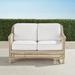 Hampton Loveseat in Ivory Finish - Resort Stripe Melon - Frontgate