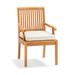 Cassara Dining Replacement Cushions - Dining Side Chair, Custom Sunbrella Rain, Rain Air Blue, Standard - Frontgate