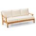 Cassara Seating Replacement Cushions - Chaise, Solid, Sailcloth Salt Chaise, Standard - Frontgate