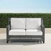 Graham Loveseat with Cushions - Resort Stripe Aruba - Frontgate