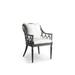 Avery Dining Chair Replacement Cushions - Dining Arm Chair, Custom Sunbrella Rain, Rain Melon Dining Arm Chair - Frontgate
