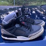 Nike Shoes | Jordan Spizike Black Cement Sz9 | Color: Black/Gray | Size: 9