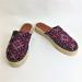 American Eagle Outfitters Shoes | American Eagle Outfitters Espadrille Loafer | Color: Black/Pink | Size: 8