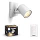 Philips Hue Runner White Ambiance Smart Single Wall SpotLight [GU10 Spot] with Bluetooth, White & Dimmer Switch, Works with Alexa, Google Assistant and Apple HomeKit