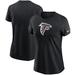 Women's Nike Black Atlanta Falcons Logo Essential T-Shirt