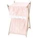 Sweet Jojo Designs Floral Lace Laundry Hamper Fabric in Pink | 26.5 H x 15.5 W x 16 D in | Wayfair Hamper-Lace-PK