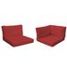 Highland Dunes 5 Piece Indoor/Outdoor Cushion Cover Set Acrylic, Terracotta in Red/Brown | Wayfair 4A6BFDB426474532A898AB0CD7D6DA4C