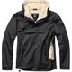 Brandit Windbreaker Sherpa Jacke, schwarz, Größe 3XL