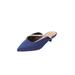 Women's The Bette Slip On Mule by Comfortview in Evening Blue (Size 10 1/2 M)