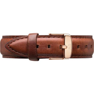 Daniel Wellington Lederband Leder braun, rosé Damen Image