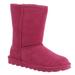 BEARPAW Elle Short - Womens 6 Pink Boot Medium