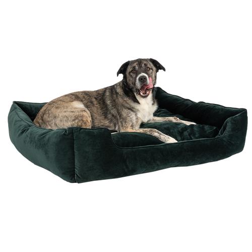 Modern Living Hundebett Fern grün L108xB95xH24cm